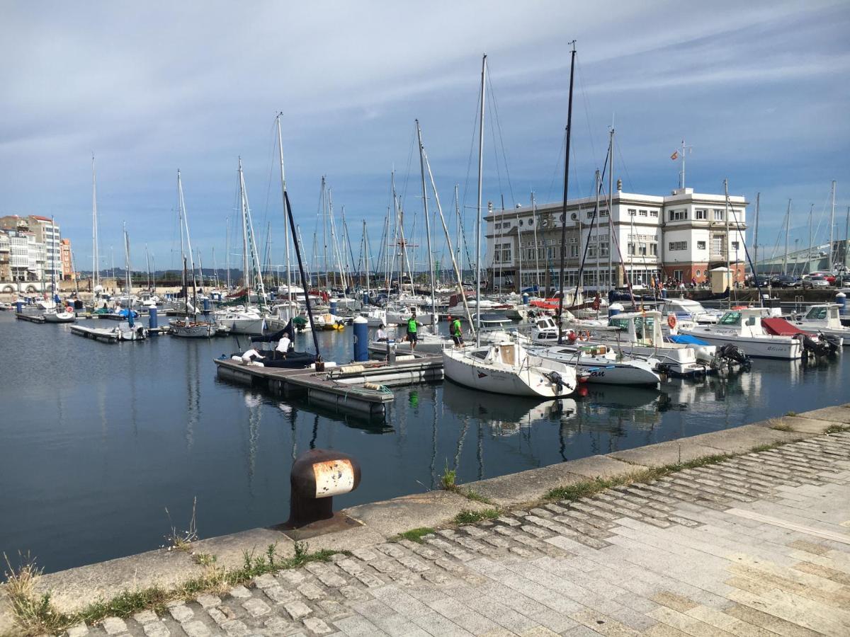 Precioso Apartamento Nuevo En El Centro De A Coruna! Luaran gambar