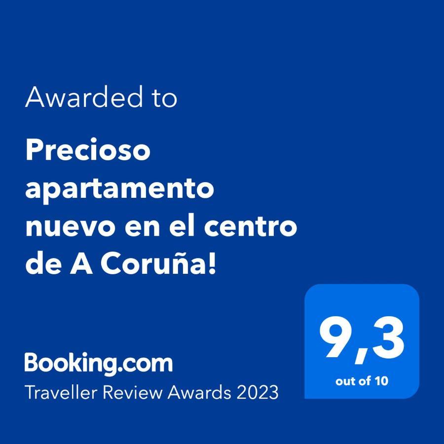 Precioso Apartamento Nuevo En El Centro De A Coruna! Luaran gambar