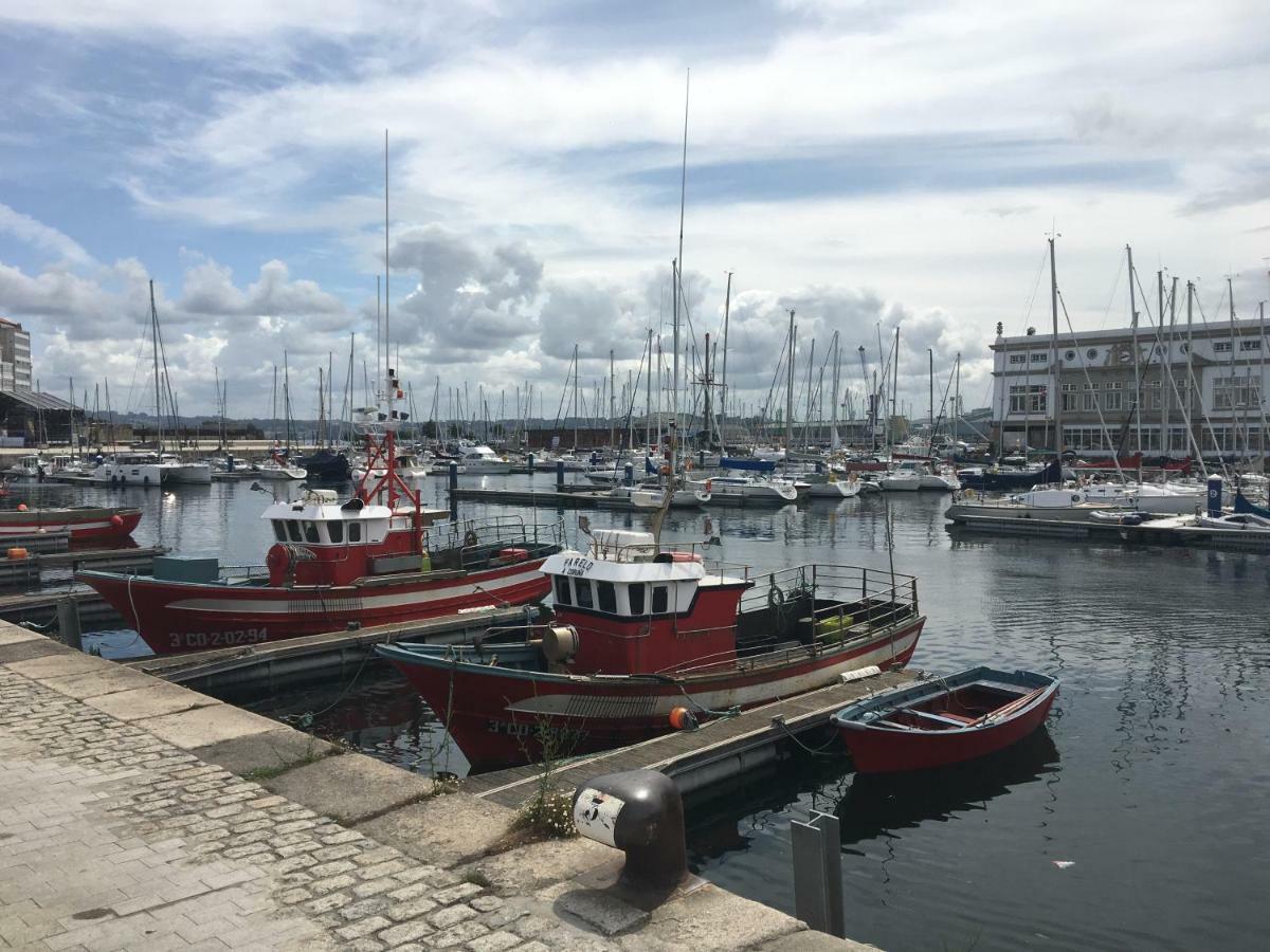 Precioso Apartamento Nuevo En El Centro De A Coruna! Luaran gambar